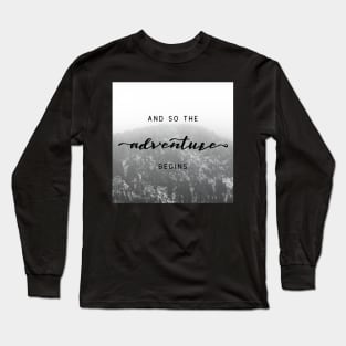 And So The Adventure Begins VII Long Sleeve T-Shirt